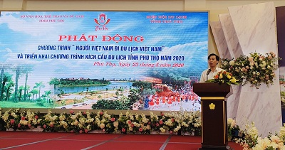 LỄ PHÁT ĐỘNG CHƯƠNG TRÌNH “NGƯỜI VIỆT NAM ĐI DU LỊCH VIỆT NAM” VÀ TRIỂN KHAI CHƯƠNG TRÌNH KÍCH CẦU DU LỊCH TỈNH PHÚ THỌ NĂM 2020